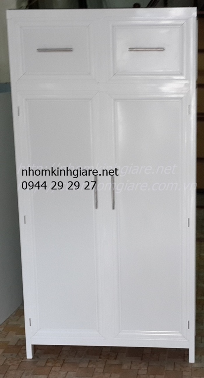 tủ giày dép nhôm sơn tĩnh điện
