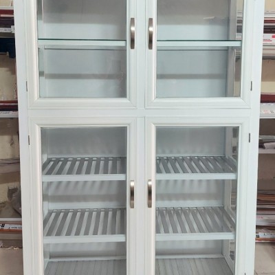 Tủ Nhôm Kính Đựng Chén Bát