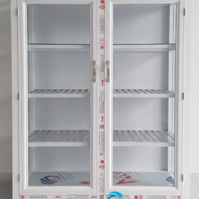 Tủ Nhôm Kính Đựng Chén Bát