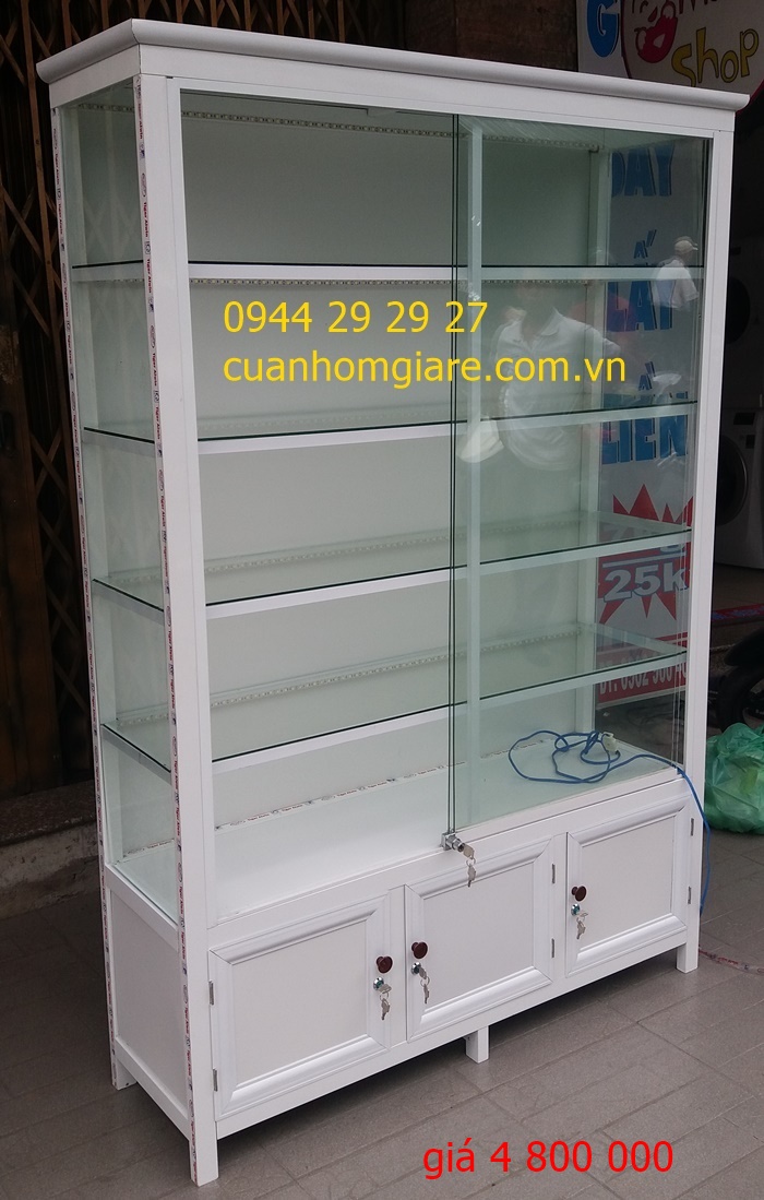 Tủ bán hàng nhôm kính 2