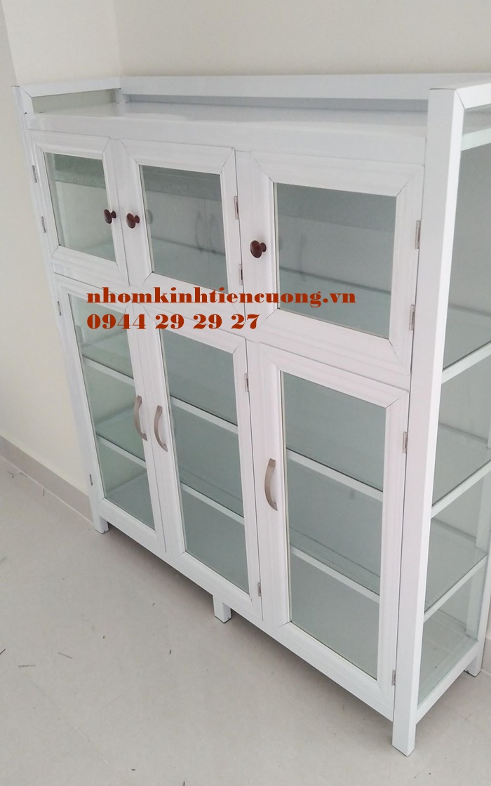 Tủ nhôm kính 3