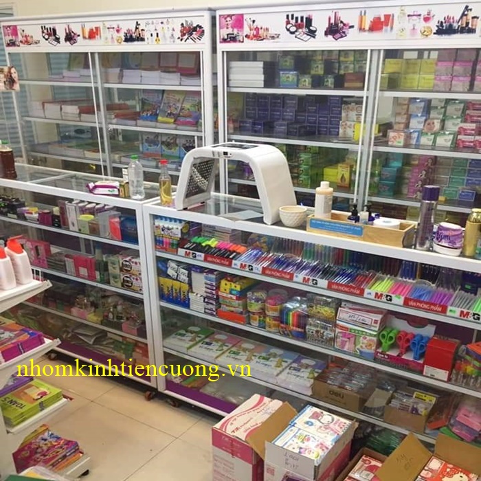 Tủ bán hàng nhôm kính 4