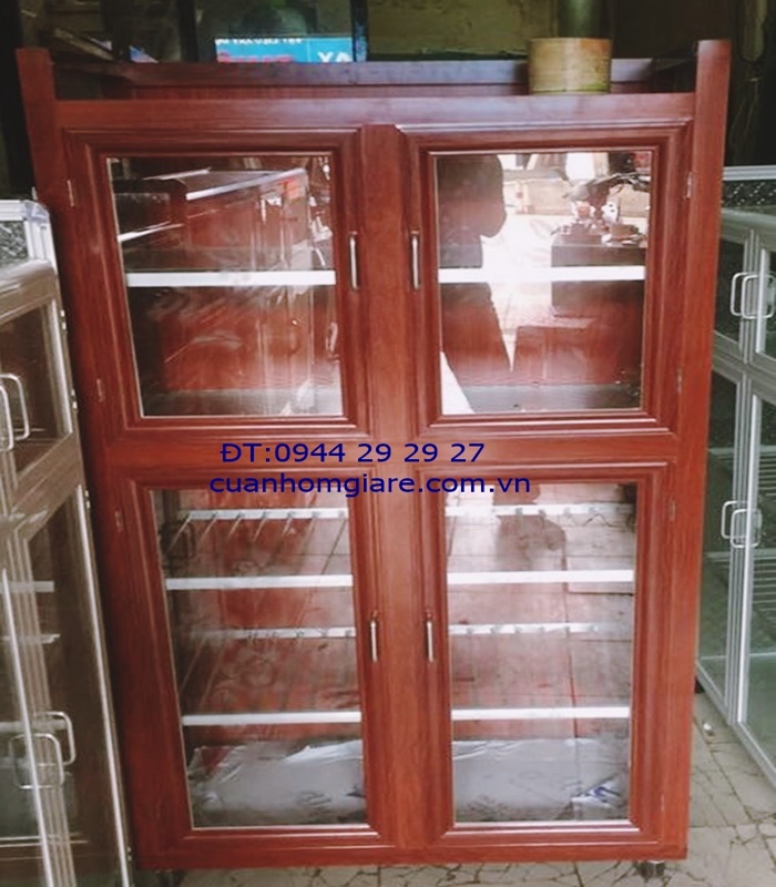 Bán Tủ Chén Nhôm Kính Giá Rẻ Ở Đâu?3