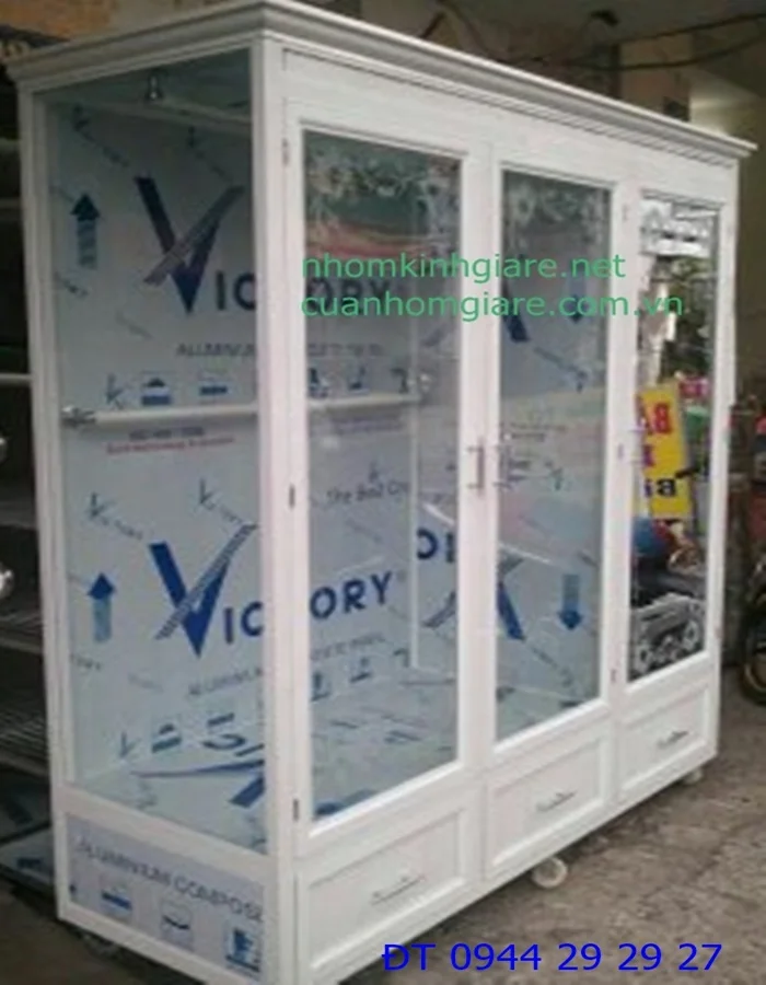 Các mẫu tủ quần nhôm kính đẹp 1