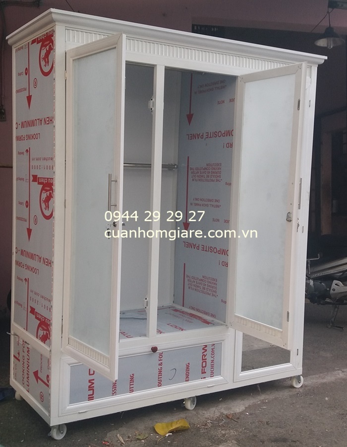 Những mẫu tủ quần áo bằng nhôm kính đẹp 3