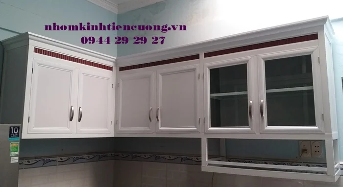 tủ bếp nhôm kính quận 7 3