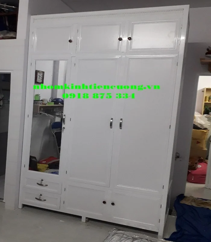 Các mẫu tủ quần nhôm kính đẹp 2
