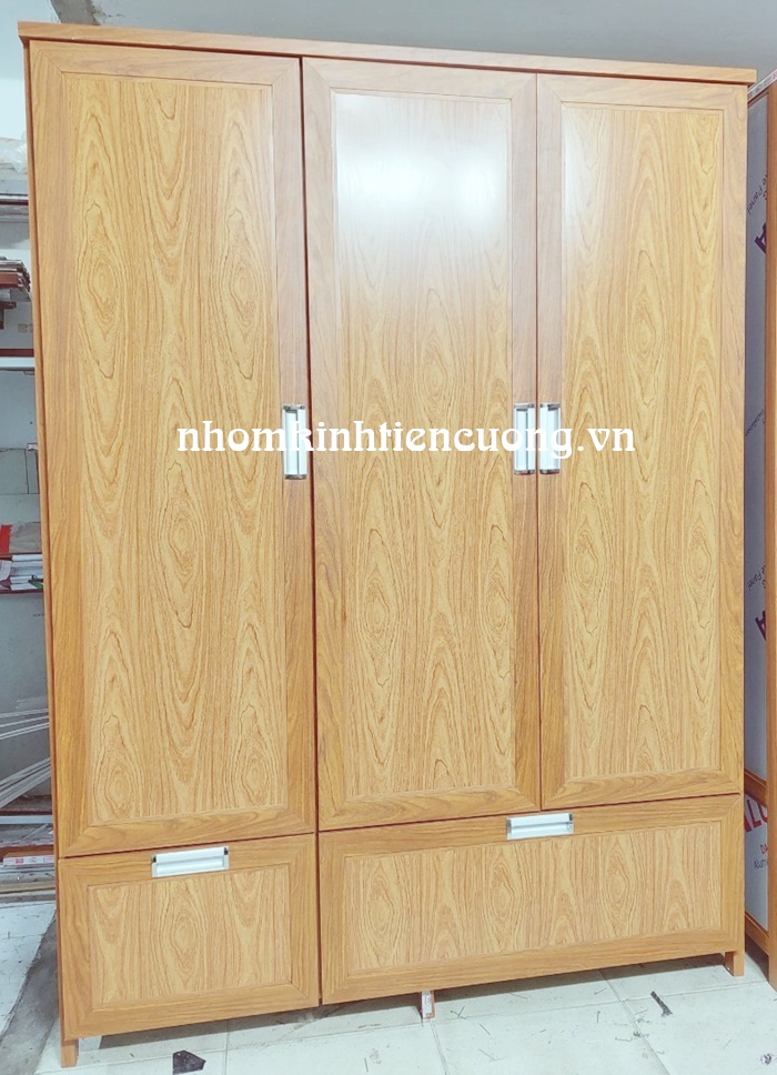 Các mẫu tủ quần áo bằng nhôm kính đẹp 2