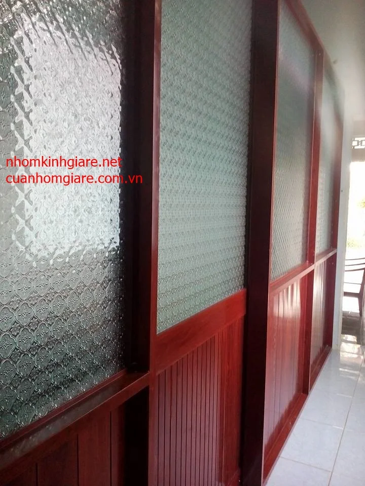Vách ngăn phòng ngủ nhôm kính 3