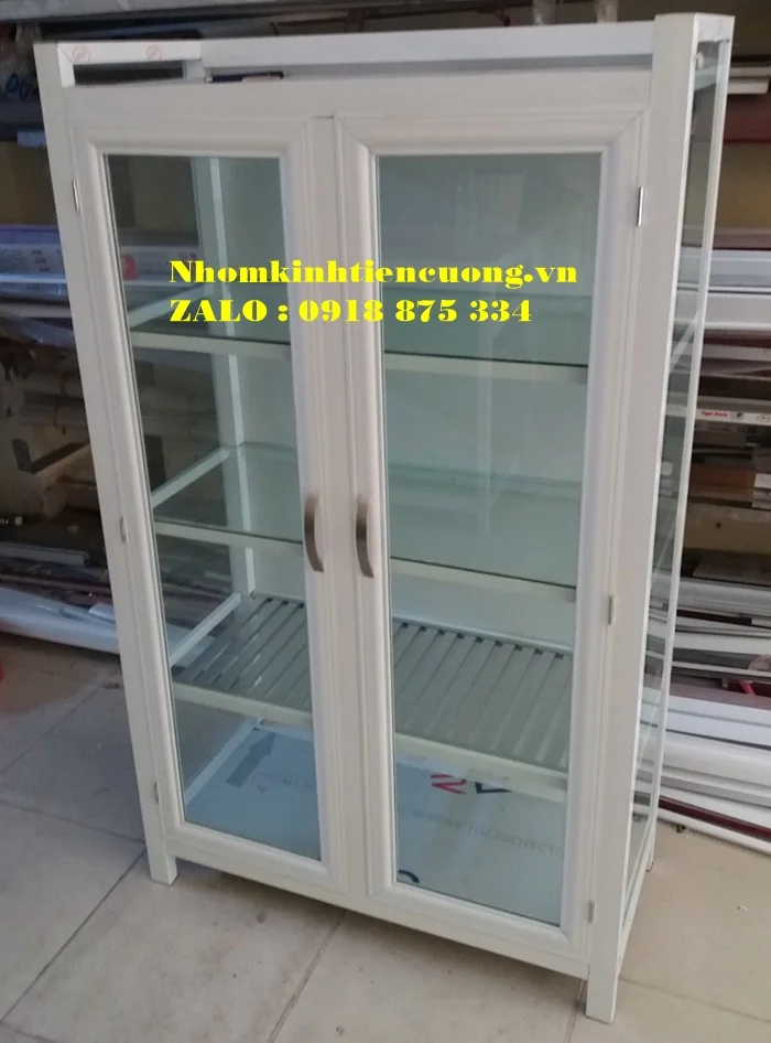 Tủ chén nhôm 2