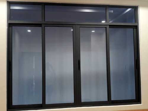 Cửa lùa nhôm kính 1