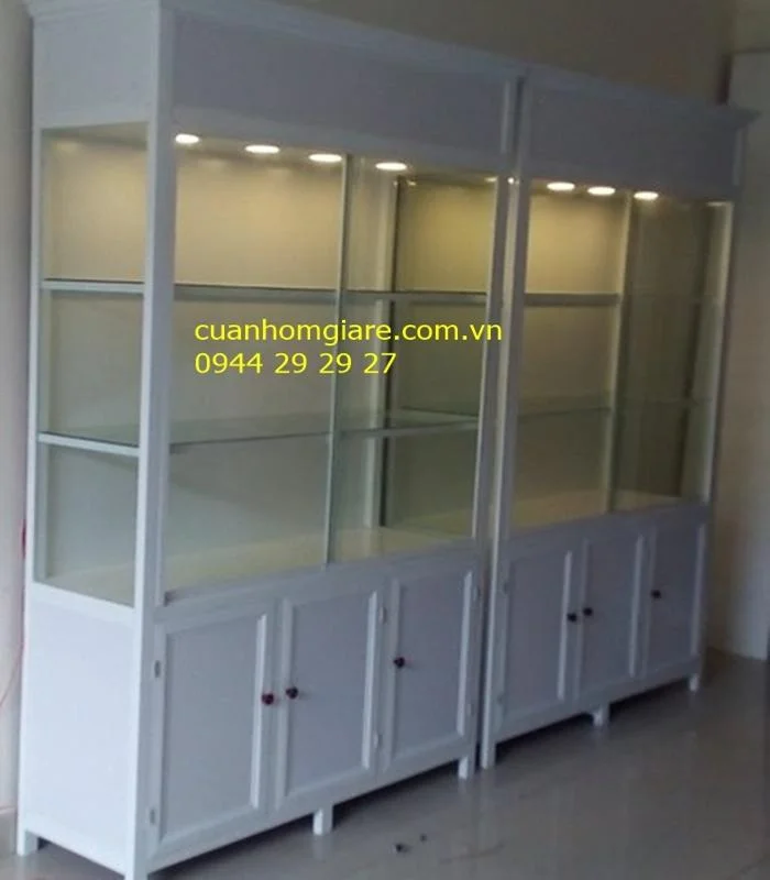 Tủ trưng bày nhôm kính 2