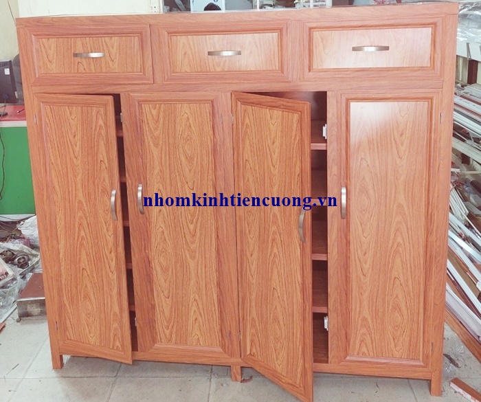 Tủ giày dép nhôm 1