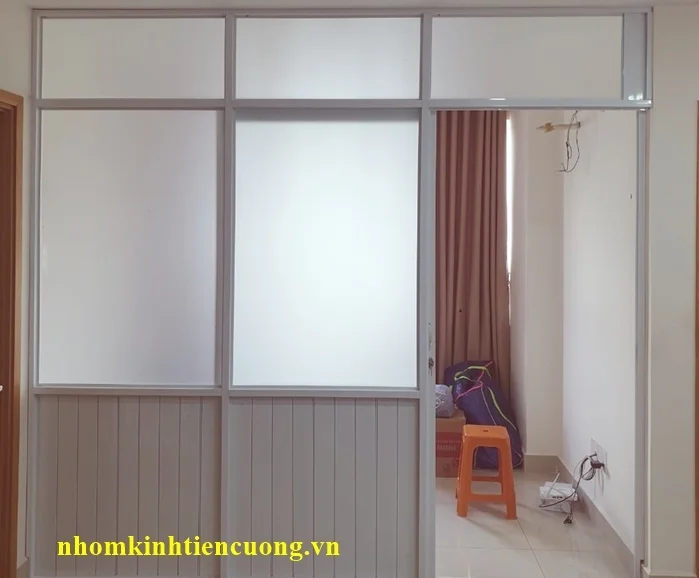 Cửa lùa nhôm kính 3