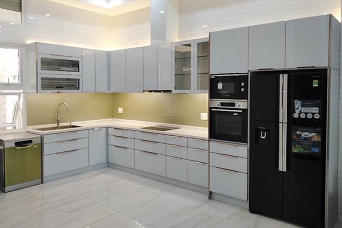 Tủ bếp nhôm kính cao cấp 4