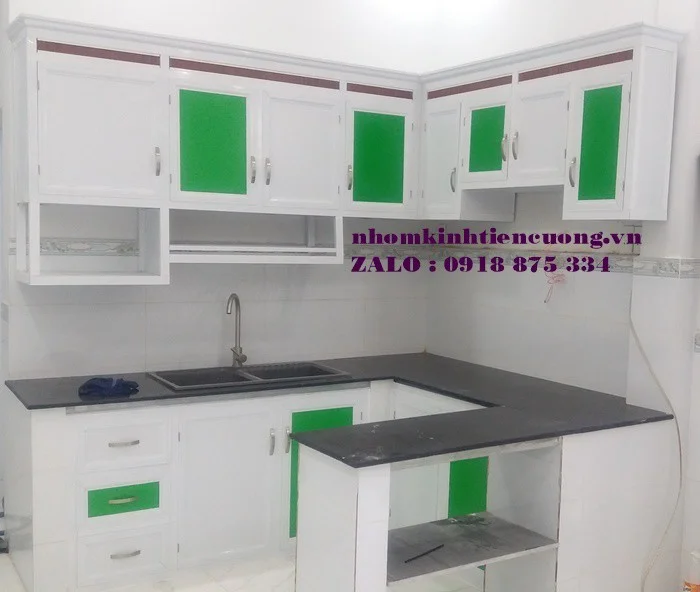 Tủ bếp nhôm đẹp 5